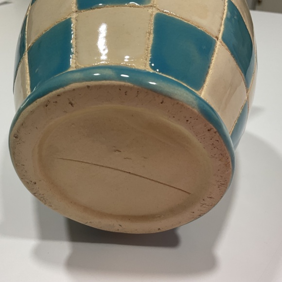 Turquoise & White Pitcher - Picture 5 of 5